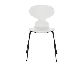 Stolička Ant™ 3101 lacquered, white / black